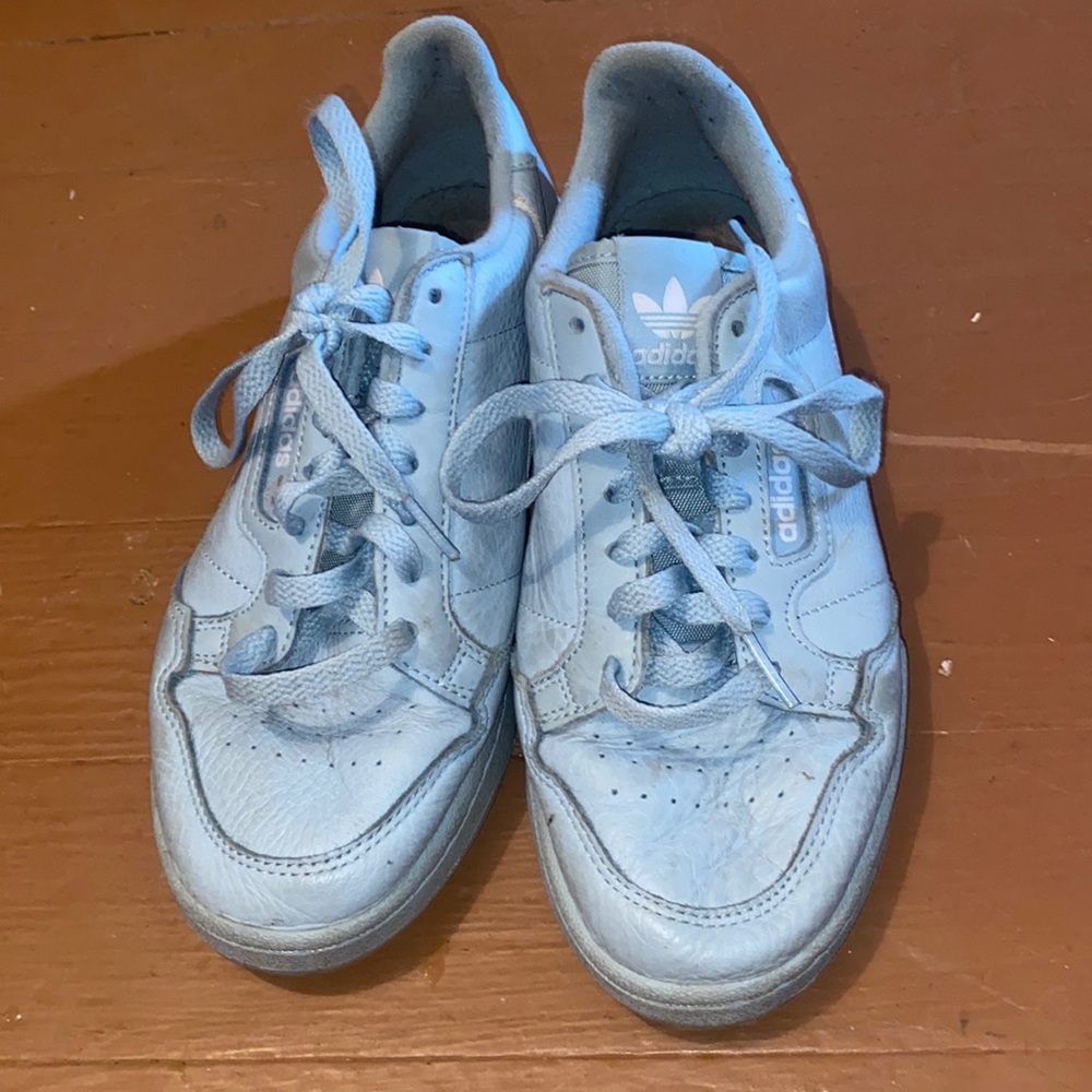 Baby blue adidas’s